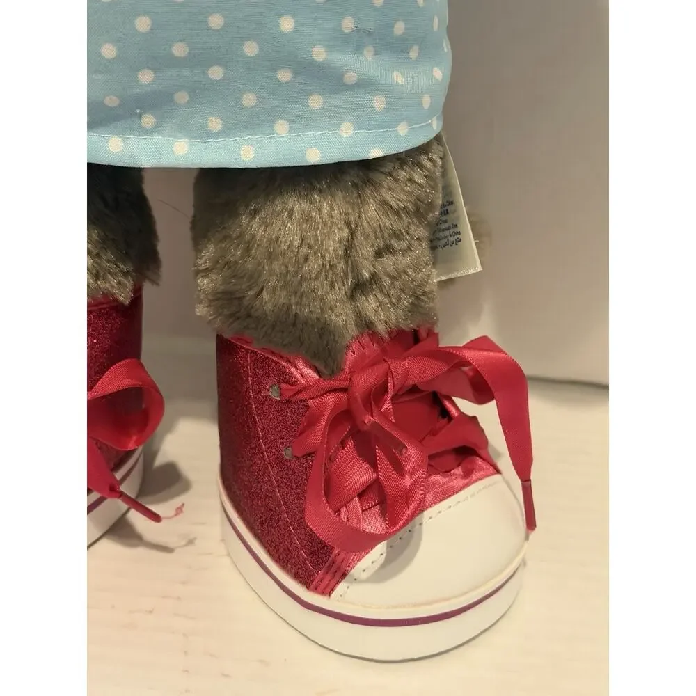 Violet The Gray Wolf, Build A Bear Great Wolf Lodge Plush 16